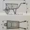 various types of power large Dubai wheel barrow JQ-6400