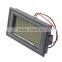 2-wire 7V-20V DC bule LCD digital voltmeter for car