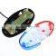 Super Loud Police Style For Mountain Road Bike Horn Accessories 6 LED Light 4 Sounds Trumpet Electronic Horns Bell Siren