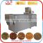 Double screw food extruder for making cat food