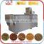 Double screw food extruder for making cat food