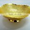 Indian wedding return gift item very pretty gold plated brass bowl