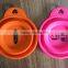 Pet's Gift Pure Silicone Dog Bowl
