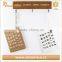 2017 Washable Kraft Paper Clutch, Foldable Washable Paper Bag Purse