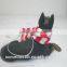 Mini resin Doberman dog christmas hanging decoration