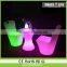 LED Bar Illuminated Sofa Chair led furniture Modern Indoor and Outdoor Hotel sofa