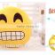 2016 Hot Emoji Cushion Smiley Face Expression Round Cushion home Pillow