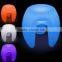 PE material led light up stool/ RGB full color changing led stand stool