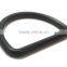 Black POM D-Ring In 2", 2" Plastic D-Ring, Plastic D Ring Belt Webbing Buckle For Bag Accessories