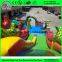New style inflatable bounce house 0.55mmPVC dragon fun city giant inflatable slides for sale