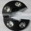 Black 24PCS Umbrella Lights Patio LED Umbrella Light