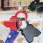 3 in 1 Cheap bottle opener key chain with measure tape and led as seen on tv