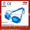 Wholesales custom printed racing transaprent lens swimming goggle