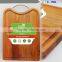 Light and small stainless steel hand acacia wood chopping block, cutting board