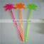 Quality cocktail plastic rod shape pineapple stirrer