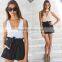 Hot Lady Fashion Sexy Summer Casual Beach Shorts Women Pants sexy Slim High-waisted Trousers