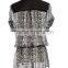 casual jumpsuit 2015 turmdown collar and open front silk leopard print jumpsuit