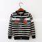 Factory price knitted children sweater with embroidery pattern