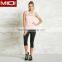2017 tank top gym high quality women tank top with mesh design sport wear woman fitness