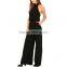 Halter Design Backless Sleeveless Fashion Sexy Formal Jumpsuit for Women 2016