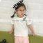 S17098A Summer T-shirt for Girls Cotton Kids T Shirt