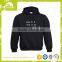 plain black hoodie with pullover/cheap plain hoodies/ear hoodies for men plain