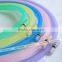 wholesale colorful embroidery frames cheap plastic hoops frosted embroidery hoop cross stitch 15cm 18cm 21cm