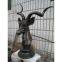 Outdoor House Garden Decor Bronze Sheep Head Sculpture