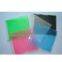 square colour CD case box square cd  box square cd cover 5.2mm slim  with colour  tray