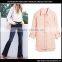 2016 new fashionable patch work blouse designs women casual blouse