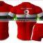 Red custom design sublimation rugby jersey with socks