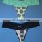 ladies hot sell ladies' sexy fancy panty thong lace waist thong