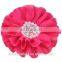 Beaded Chiffon Flower Pearl Rhinestone Chiffon Flowers Ruffled Chiffon Flower Flat Back