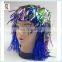 Cheap Carnival Party Unisex Short Mardi Gras Tinsel Wigs HPC-0055