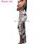 New Wholesale Floral Print Maxi DressWomen Summer Casual Boho Chiffon