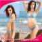 hot sale bikini suits women blue halter bikini women beachwear