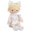 Adorable Handmade Soft Rag Angle Baby Doll With Wings Brand LOGO Custom Kids Pretty Stuffed Plush Girl Doll