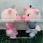 custom high quality push toy pig teddy Plush Stuffed toy lovely cute plush pig toys for promotion hot sales