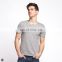 T-MT010 2016 Sample Design Neck Slit Stylish Mens T-Shirt