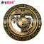 Design your own 3d miraculous plastic antique gold silver bronze blank catholic medal