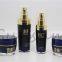 Set Luxury Lotion Jar and Golden Pump Spray Lotion Cream Bottle