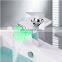 Modern Bathroom Waterfall LED Light Single Hole Sink Faucet Mixer Tap
