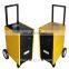Hand push dehumidifier machine for commercial and industrial drying