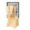 Custom outdoor wedding banquet garden stretch patio chair cover