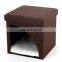 Customized China supplier cute folding comfortable pet cats house cheap factory price stool ottoman