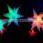 Luxurious Night Club Decoration Advertising Hanging Props RGB Color LED Light Inflatable Star