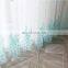 Wholesale Customized 100%Polyester Tulle Embroidery Curtain For The Window Backdrop Curtain