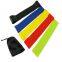 High quality custom fitness latex elastic leg resistance band