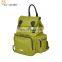 fashion lightweight polyester mama diaper tote bag with shoulder belt