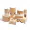 high-quality cuff button long cork tea box thin wood birch packing bark boxes